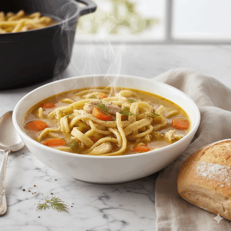 Instant Pot Chicken Noodle Soup – Easy Comfort Food Recipe