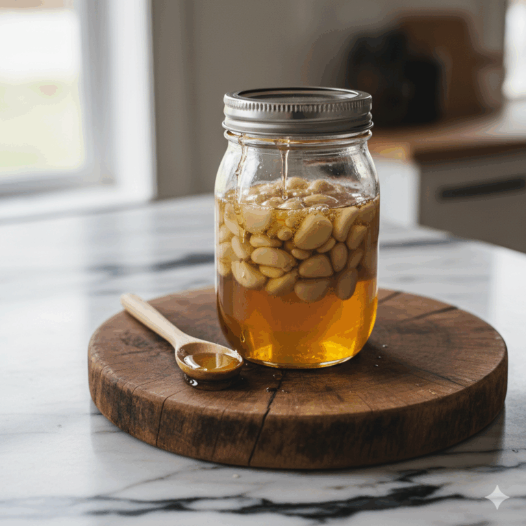 Fermented Garlic Honey Recipe: My Winter Wellness Secret