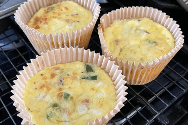 High Protein Cottage Cheese Egg Bites