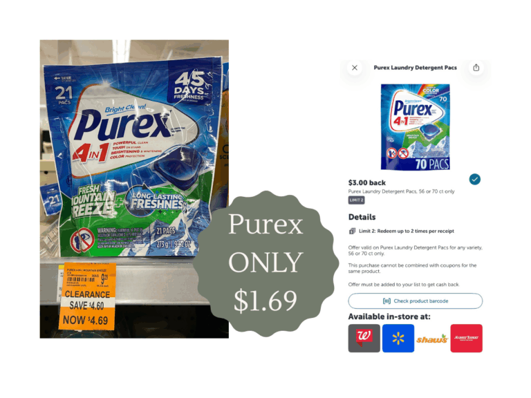 HOT Laundry Clearance Deal – Only $1.69!
