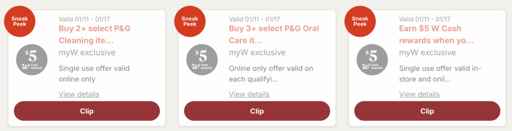 Walgreens Digital Coupons
