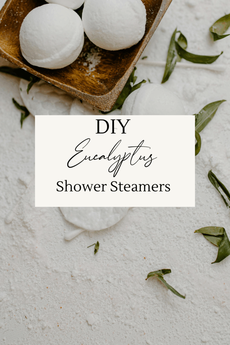 diy eucalyptus shower steamers
